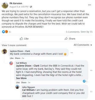 orbitz complaints